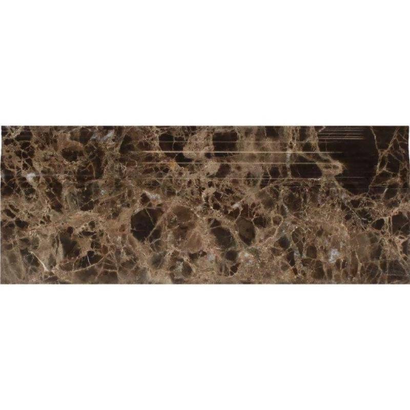 Emperador Dark Marble 4 3/4x12 Polished Baseboard Molding - tilestate