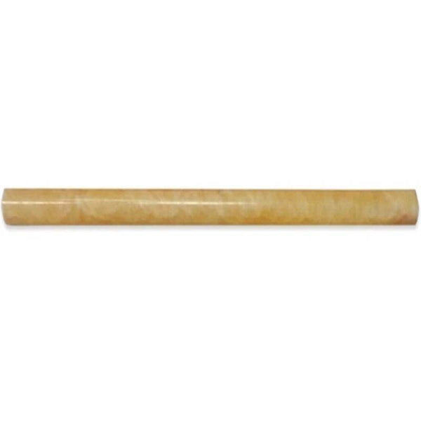 Honey Onyx 1/2x12 Polished Pencil Liner - tilestate