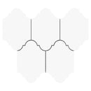 4x6 Bianco Dolomite Veneto ( LARGE ) Mosaic Tile - tilestate