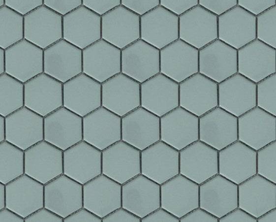 Jade 2x2 Hexagon Porcelain Mosaic Tile - tilestate
