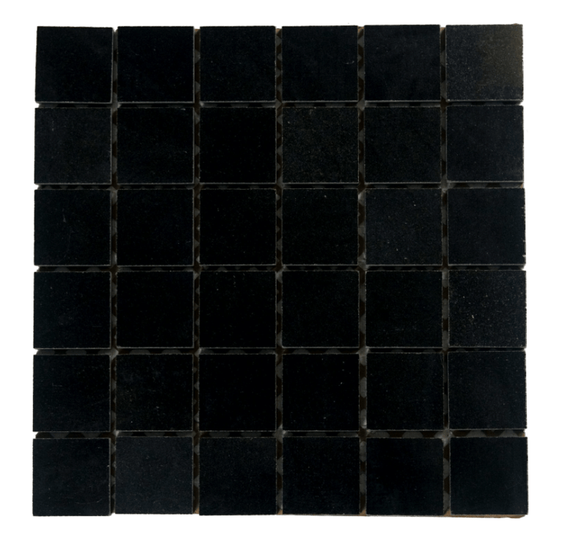 2x2 Absolute Black Granite Polished Mosaic Tile - tilestate