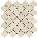 Crema Marfil Marble Polished Lantern Design Mosaic Tile - tilestate