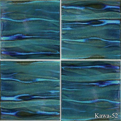 Kawa Aqua Jade 6x6 Pool Tile - tilestate