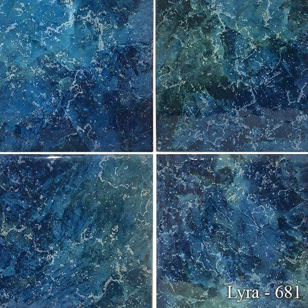 Lyra Hawaiin Blue 6x6 Pool Tile Series - tilestate