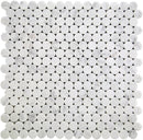 Dc Metro Logan Circle Bianco Carrara Mosaic Tile - tilestate