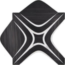 WATERJET CHELSEA BLACK Black Wood, Calacatta Gold Mosaic Tile - tilestate