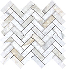 TUSCANY ROSELLE Calacatta Gold Honed Mosaic Tile - tilestate