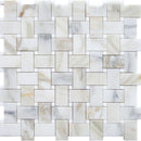 TUSCANY PISTOIA Calacatta Gold/ Thassos Mosaic Tile - tilestate