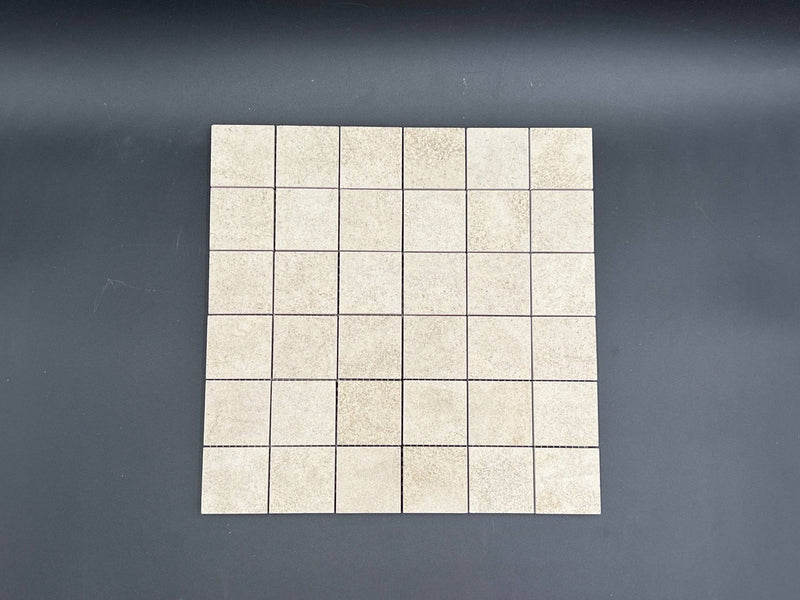 2x2 Golden Beach Square Honed Limestone Mosaic Tile  For Kitchen Backsplash or Bathroom Wall and Flooring - tilestate