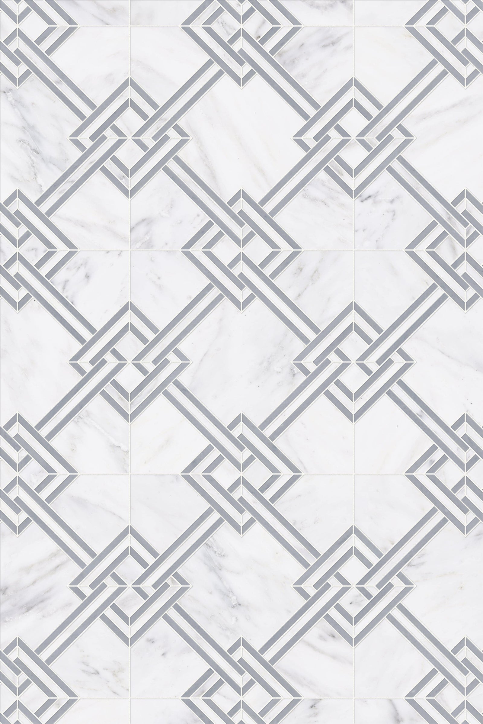 Asian Statuary Square With Gray Strap Polished For Kitchen Backsplash ...