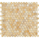Honey Onyx Penny Round Polished Mosaic Tile - tilestate
