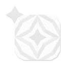 Iconic Star Key Thassos White Mosaic Tile Polished - tilestate