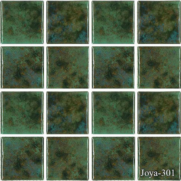 Joya Verde 3x3 Pool Tile Series - tilestate