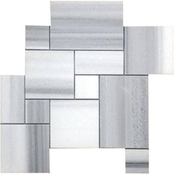 Marmara Marble Mini Pattern Polished Mosaic Tile - tilestate