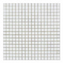Thassos White Marble 5/8x5/8 Polished Mosaic Tile - tilestate