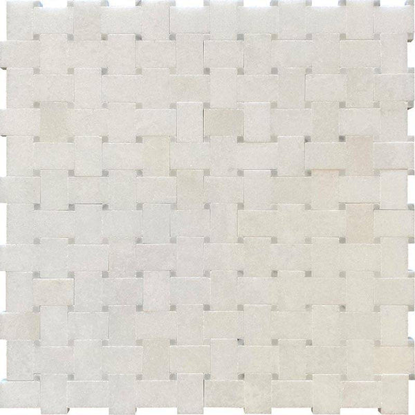 Dc Metro Downtown Eastern White/ Bianco Carrara Mosaic Tile - tilestate