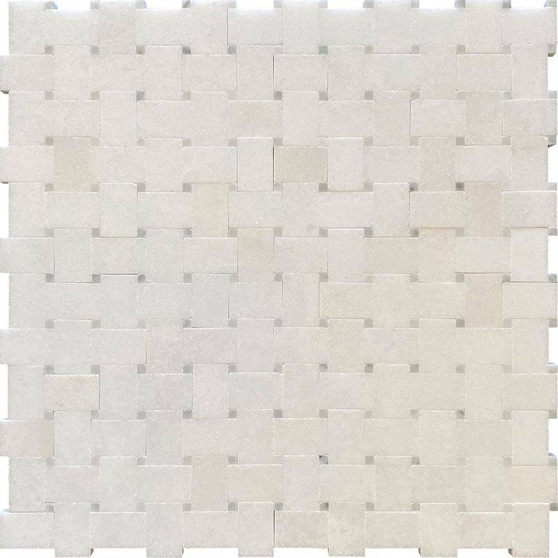 Dc Metro Downtown Eastern White/ Bianco Carrara Mosaic Tile - tilestate