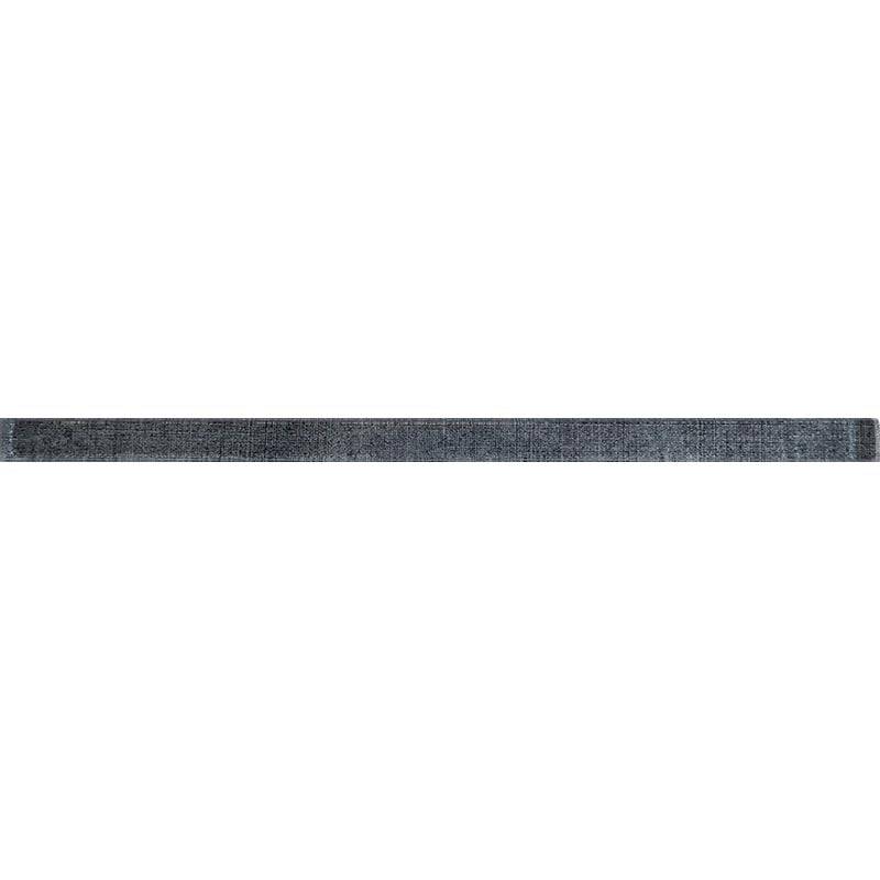 SIERRA GRAPHITE LINEN PENCIL Glass Mosaic Tile - tilestate