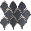 MONACO MONTE CARLO GRIS glass Mosaic Tile - tilestate