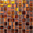 NETHERLANDS MONDRIAN BRICKSTONE glass Mosaic Tile - tilestate