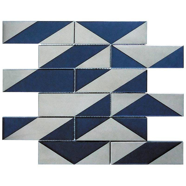 MONACO MONEGHETTI MARINE glass Mosaic Tile - tilestate