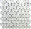 ICELAND NORDIC HEx Glass Mosaic Tile - tilestate