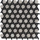GLAMOUR WEAVE DARK Glass Mosaic Tile - tilestate