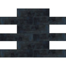 GALAxY DENIM glass Mosaic Tile - tilestate