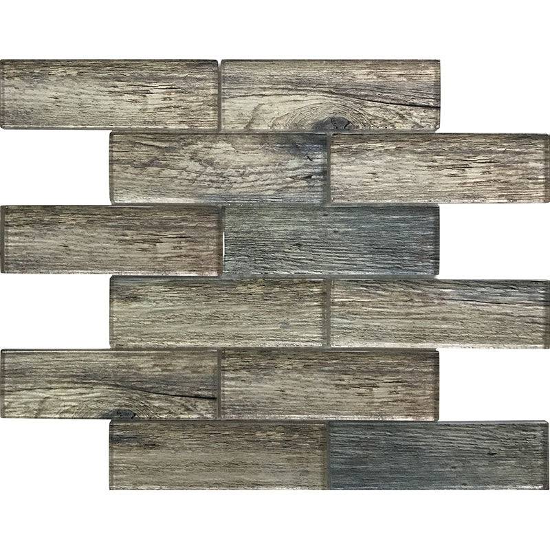 SIERRA PONDEROSA Glass Mosaic Tile - tilestate