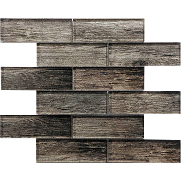 SIERRA SEQUOIA Glass Mosaic Tile - tilestate