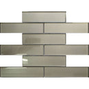 GALAxY ASH glass Mosaic Tile - tilestate