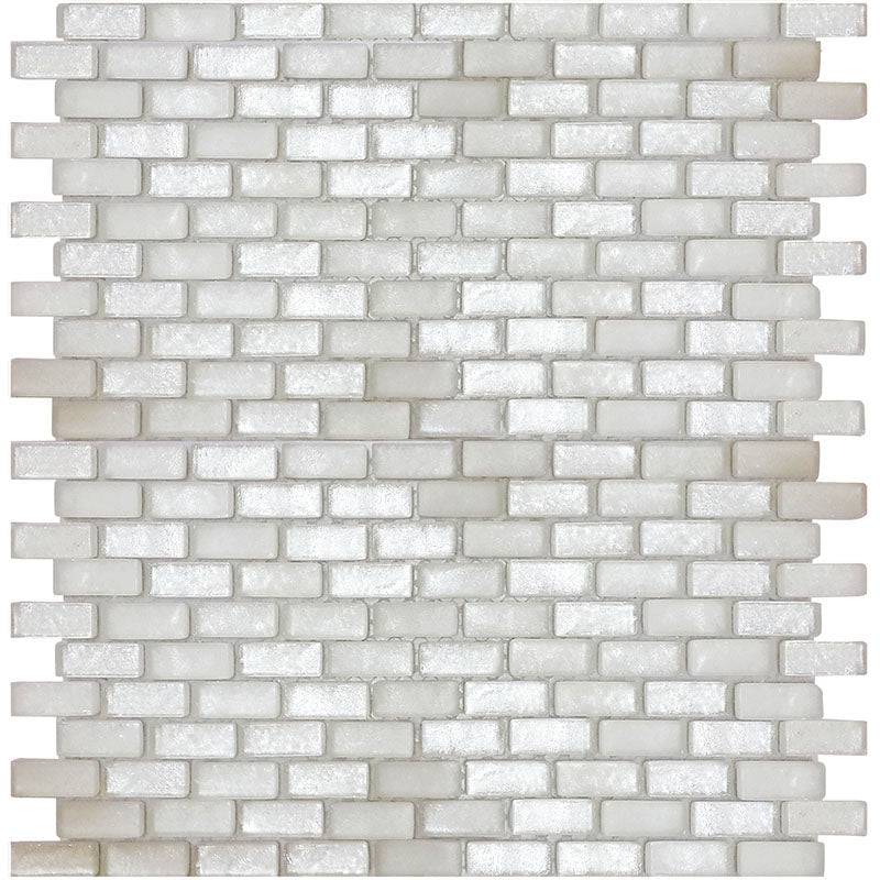 ALASKA GLACIER BRICK glass Mosaic Tile - tilestate