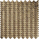 GLAMOUR ESPIGA GOLD Glass Mosaic Tile - tilestate
