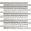 COLOR PALETTE SUGAR COOKIE 1x3 BRICK GLOSS glass Mosaic Tile - tilestate