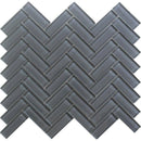 COLOR PALETTE COBBLESTONE 1x3 HERRINGBONE GLOSS glass Mosaic Tile - tilestate