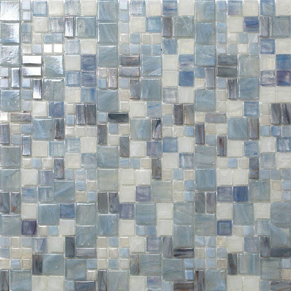 GLAMOUR TAYLOR MOONSTONE Glass Mosaic Tile - tilestate