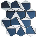 MONACO RIVIERA MARINE glass Mosaic Tile - tilestate