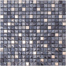 CRYSTAL SPRINGS NIGHT SKY glass, metal Mosaic Tile - tilestate