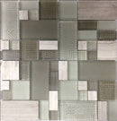 HAWAII REEF PUTTY glass, stone Mosaic Tile - tilestate