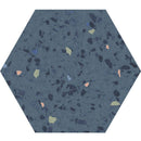 TERRA  BLUE SPECKLED Porcelain Mosaic Tile - tilestate