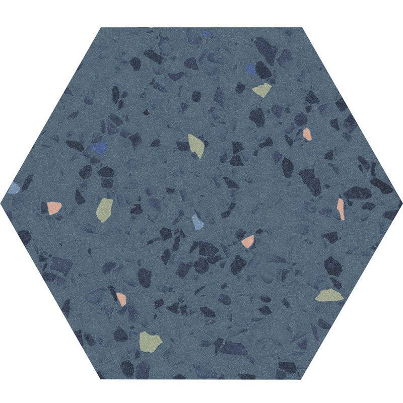 TERRA  BLUE SPECKLED Porcelain Mosaic Tile - tilestate