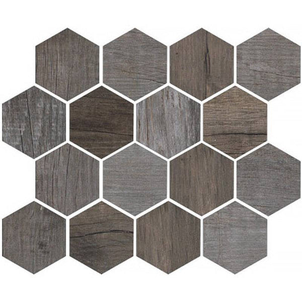 OREGON  AGATA HEx Porcelain Mosaic Tile - tilestate