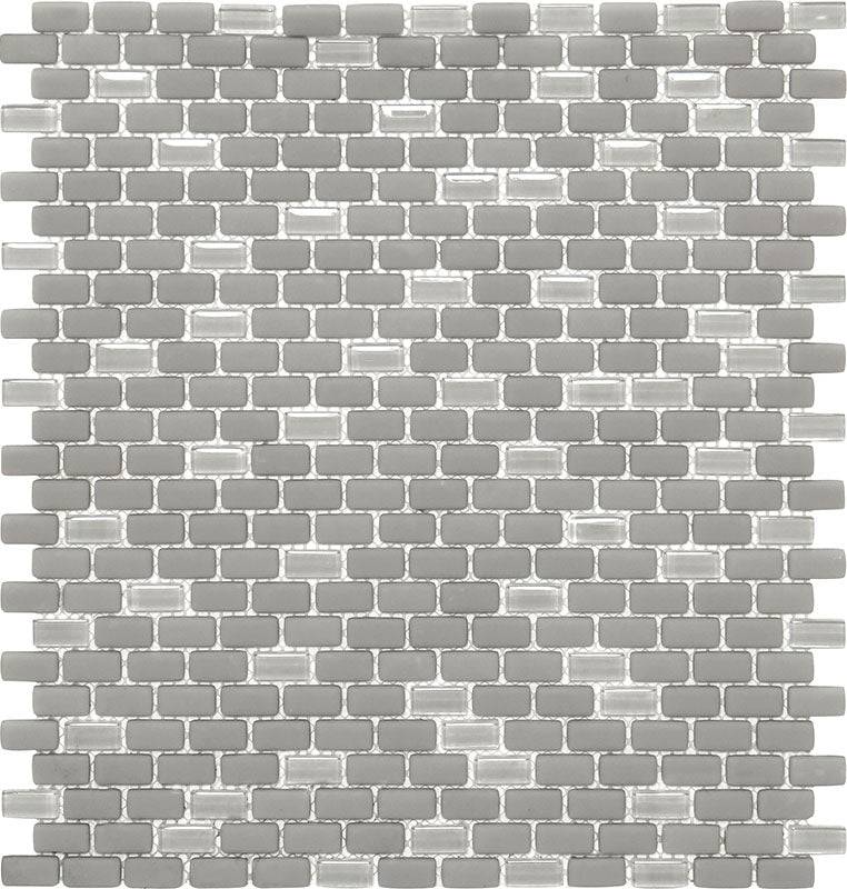 VERRE TRUFFLE BRIQUE recycled glass Mosaic Tile - tilestate