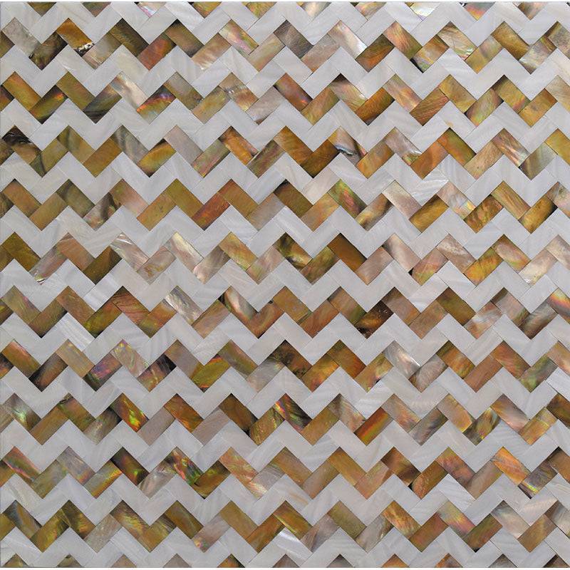 Tile Shell Inlays JEWELS OF THE SEA INLAY shell Mosaic Tile | TileState