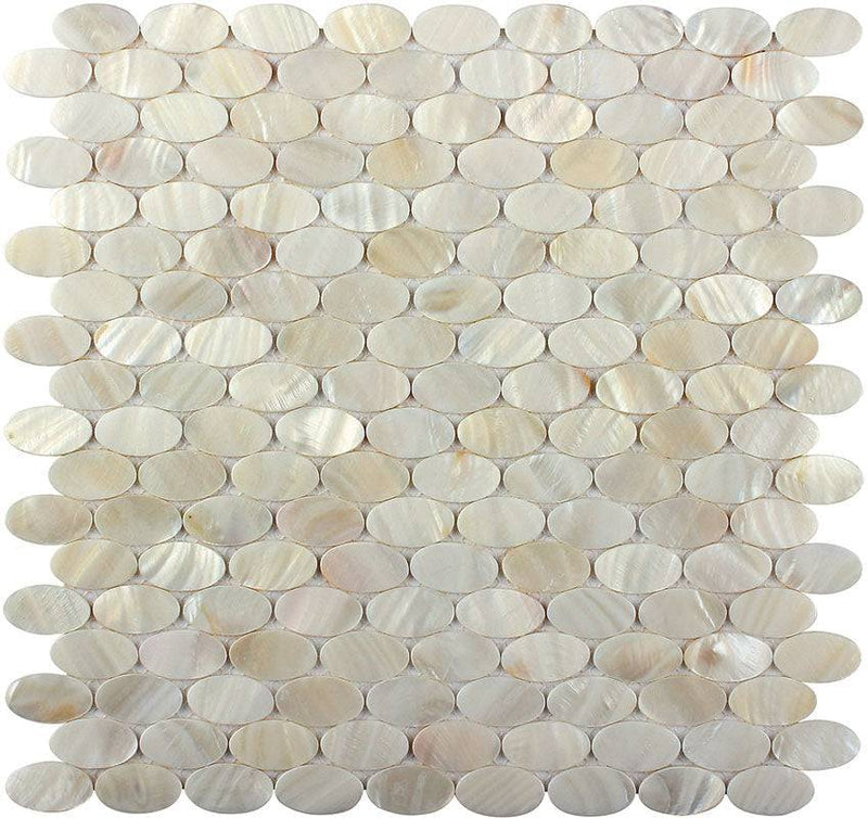 SHELL SATELITE BEACH shell Mosaic Tile - tilestate