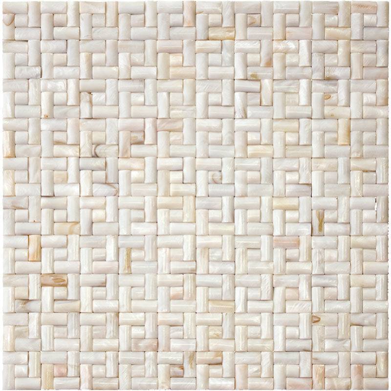 SHELL SANIBEL shell Mosaic Tile - tilestate