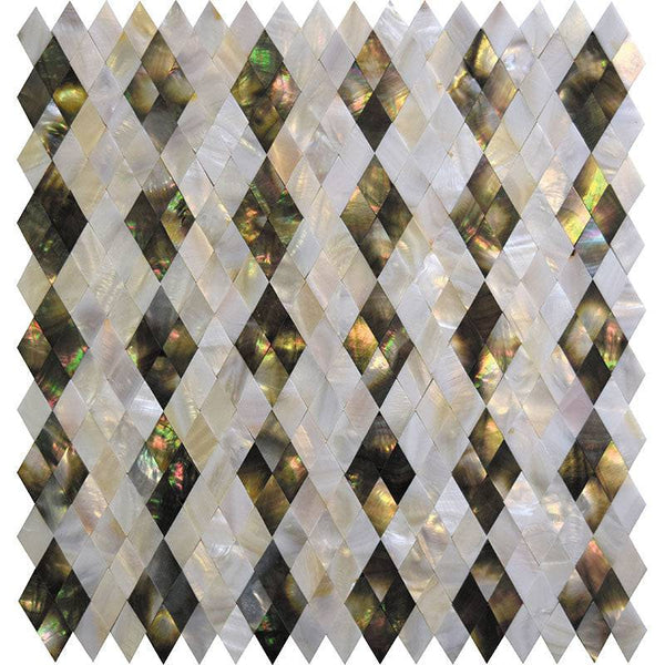 JEWELS OF THE SEA SEA DIAMONDS shell Mosaic Tile - tilestate