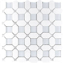 Mykonos Paraga Thassos/glass Mosaic Tile - tilestate