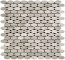 Savannah Quenelle Wooden Gray Mosaic Tile - tilestate