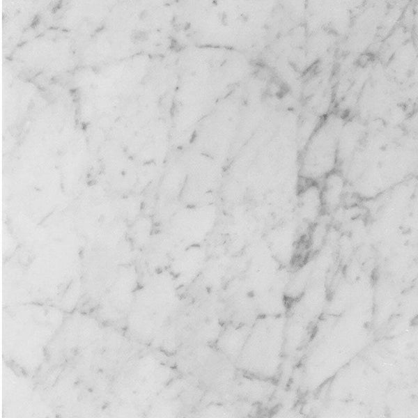 White Carrara Marble 12x12 Honed Tile - tilestate